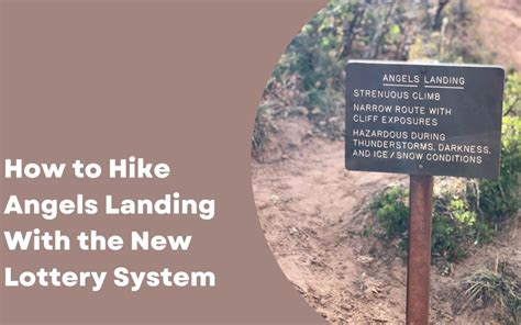 How to Hike Angels Landing With the New Lottery .